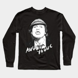 Angus Young Long Sleeve T-Shirt